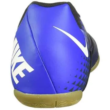 Nike Bomba IC Mens Indoor Soccer Shoes - Obsidian/White-Racer Blue