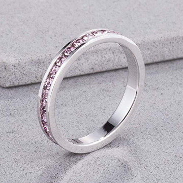 Kate Bissett Stylish Birthstone Stackables Ring - Lavender