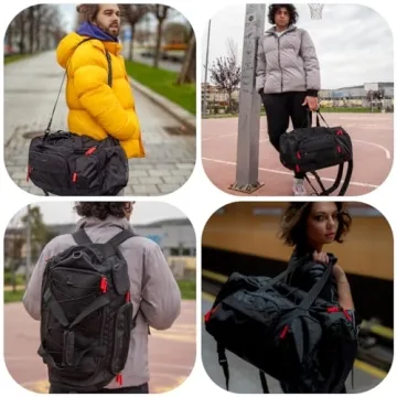 BAGSMART Gym Bag for All - 35L Travel Duffel
