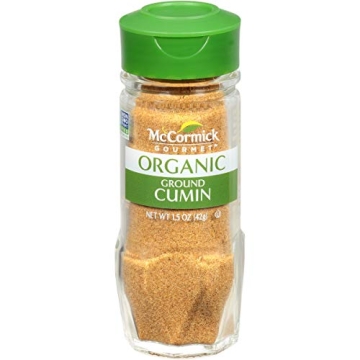 McCormick Gourmet Organic Ground Cumin Spice 1.5 Oz