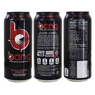 Bang Energy Drinks 6 Flavor Variety Pack - 16 Ounce Cans