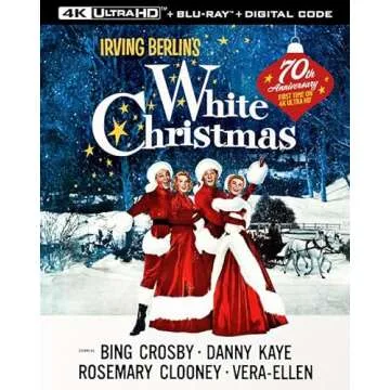 White Christmas 4K UHD Blu-Ray Digital Copy