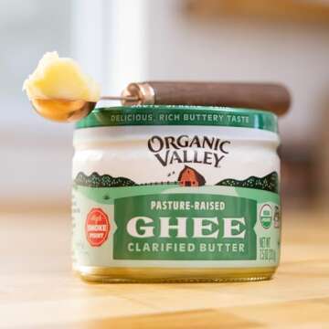 Organic Valley, Ghee Butter Clarified Organic, 7.5 Ounce
