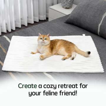 Waterproof Blanket Winter White Dog Blanket for Small Dogs, Washable Double Sided Pet Blanket with Milk Plush and Super Soft Velvet, Pee Proof Calming Dog Blanket for Couch Protection