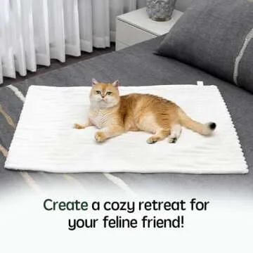 Waterproof Blanket Winter White Dog Blanket for Small Dogs, Washable Double Sided Pet Blanket with Milk Plush and Super Soft Velvet, Pee Proof Calming Dog Blanket for Couch Protection