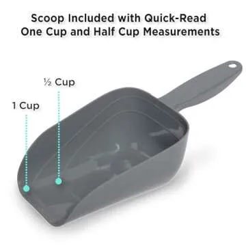 Mighty Tuff 10 Gallon Airtight Pet Food Storage Container