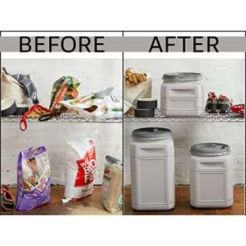 Mighty Tuff 10 Gallon Airtight Pet Food Storage Container