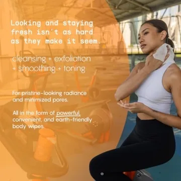 Extra Thick Refresh Body Wipes for Women - Citrus Scent