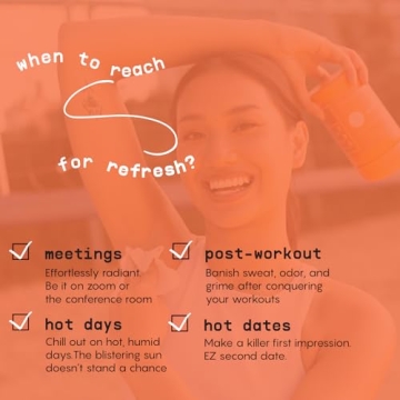 Extra Thick Refresh Body Wipes for Women - Citrus Scent