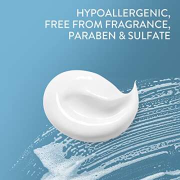 Cetaphil Body Wash, Moisturizing Relief Body Wash for Sensitive Skin, Creamy Rich Formula Gently Cleanses and Gives 24 Hour Relief to Dry Skin, Hypoallergenic, Fragrance Free, 20 oz