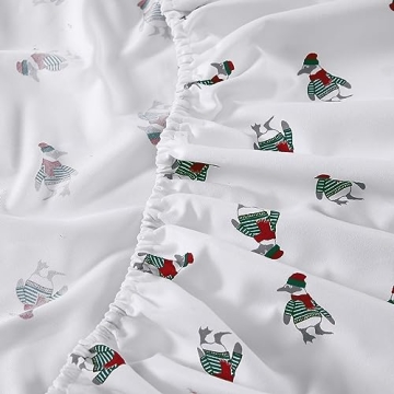 Nautica Queen Flannel Sheet Set for Cozy Winter Nights