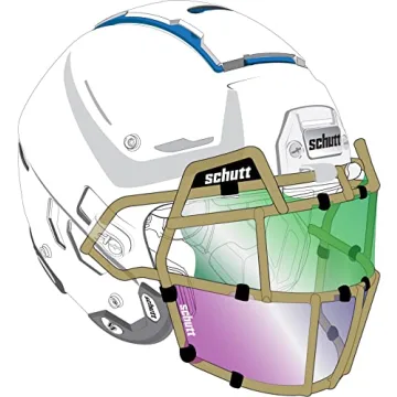 Schutt Football Helmet Splash Shield Enhances Hygiene & Safety