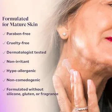 FIÈRA Neck Firming & Tightening Cream - Anti-Aging Moisturizer for Sagging Skin, Improves Neck and Jawline Definition, Reduces Wrinkles, Boosts Hydration for Mature Skin - 1.69 FL. OZ. / 50 ML