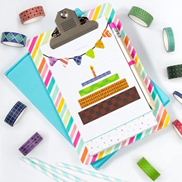 KOVANO 60 Rolls Washi Tape Set for DIY Crafts & Scrapbooking