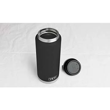 Durable YETI Rambler 36oz Bottle - Keeps Cold for Hours