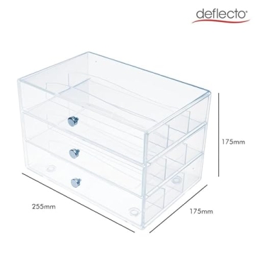 Versatile Deflecto Storage Cube for Craft Supplies