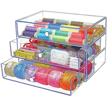 Versatile Deflecto Storage Cube for Craft Supplies
