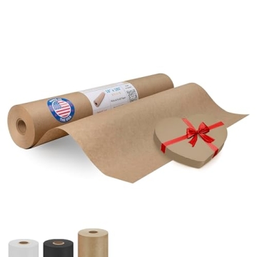 IDL Packaging Brown Paper Roll 18" x 2160" for Sustainable Gift Wrapping