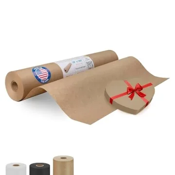 IDL Packaging Brown Paper Roll 18" x 2160" for Sustainable Gift Wrapping