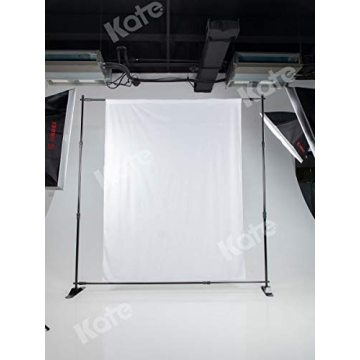 Kate 5ft×7ft White Microfiber Backdrop for Photography