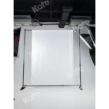 Kate 5ft×7ft White Microfiber Backdrop for Photography