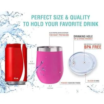 Stay Hydrated with CHILLOUT LIFE Insulated 12 oz Tumbler