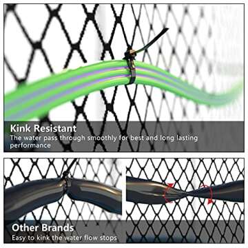 Jasonwell Trampoline Sprinkler for Kids Outdoor Fun