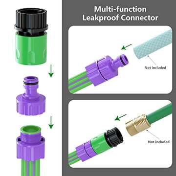 Jasonwell Trampoline Sprinkler for Kids Outdoor Fun