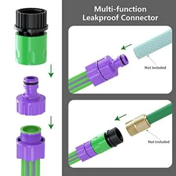 Jasonwell Trampoline Sprinkler for Kids Outdoor Fun