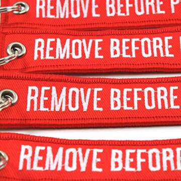 Rotary13B1 REMOVE BEFORE PEW PEW - 5 pack Key Chains