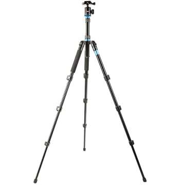 New Wave u.go Plein Air | Tripod LCS1| Compatible with New Wave u.go Plein air Pochade Boxes, Compact Aluminum Tripod with 360° Ball Head, Professional Tripod for Painting and DLSR Cameras