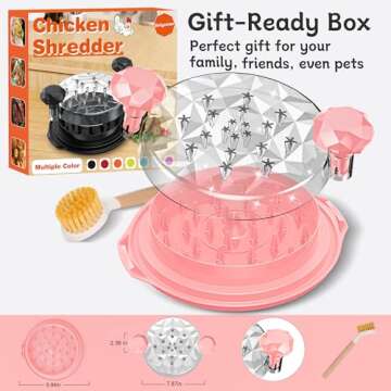 Chicken Shredder Tool Twist - Effortless Meat Shredding