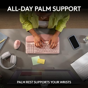 Logitech Ergonomic Wireless Keyboard for Windows/Mac