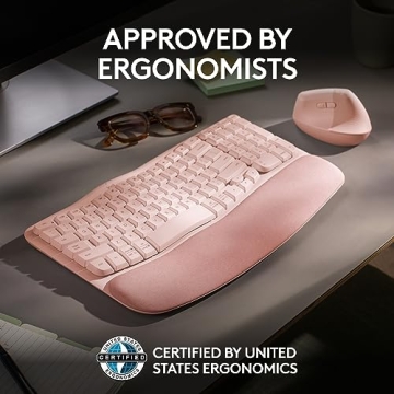 Logitech Ergonomic Wireless Keyboard for Windows/Mac