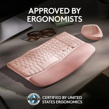 Logitech Ergonomic Wireless Keyboard for Windows/Mac