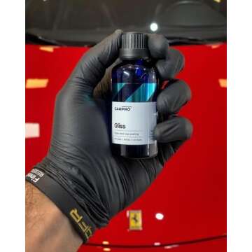 CARPRO Gliss Original - 50ml Kit - Ceramic Coating for Cars - Hyper Smooth Hydrophobic Nano Top-Coat with Microfiber Applicators