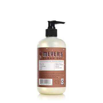 MRS. MEYER'S CLEAN DAY Liquid Hand Soap, Limited Edition Gingerbread Scent, 12.5 Ounce Bottle