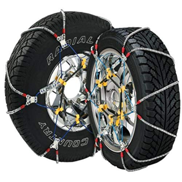 SCC SZ137 Super Z6 Cable Tire Chain - Lightweight, Easy to Install, Durable Solutions for Winter Dri...