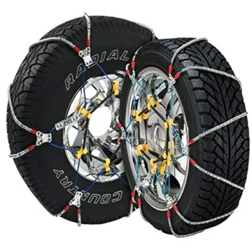 SCC SZ137 Super Z6 Cable Tire Chain - Lightweight, Easy to Install, Durable Solutions for Winter Dri...