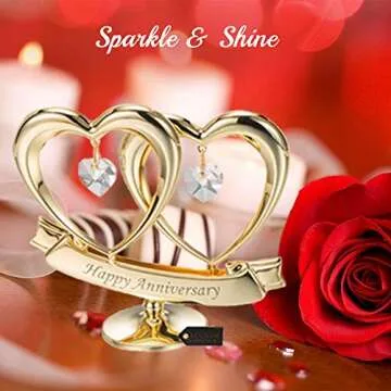 Matashi Double Heart Sculpture - Unique Gift for Her