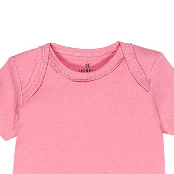 HonestBaby Organic Cotton Onesies 10-Pack for Infants