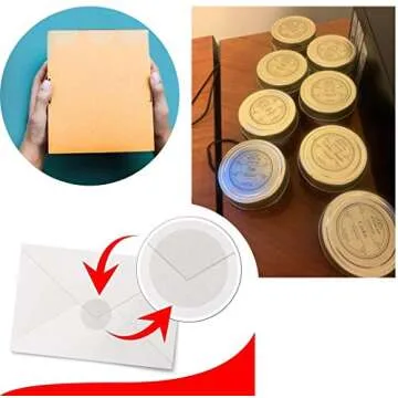 Mr-Label 2" Glossy Crystal Clear Round Labels - Waterproof, Tear-Resistant, Permanent Adhesive - Ide...