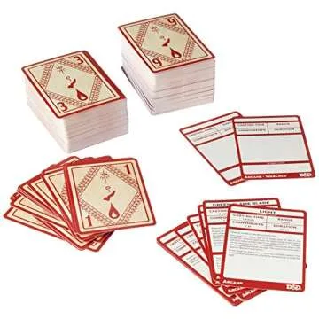 D&D Spell Book Cards: Arcane Deck for Quick Reference