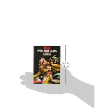 D&D Spell Book Cards: Arcane Deck for Quick Reference