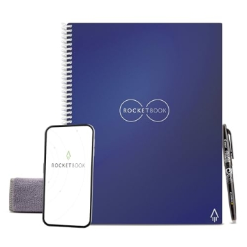 Rocketbook Core Notebook 8.5x11 Navy Blue Reusable