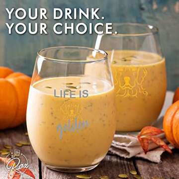 Golden Retriever Wine Glasses - Perfect Gifts for Dog Lovers