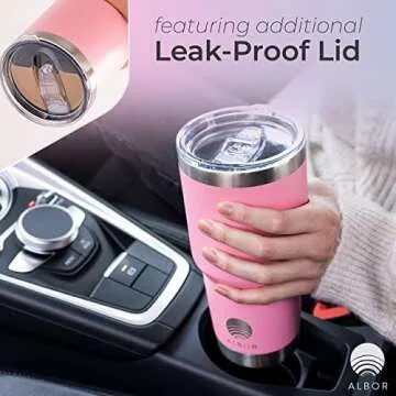 ALBOR 30 oz Insulated Tumbler - Durable & Stylish Travel Mug