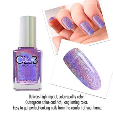 Vibrant Color Club Halo Hues Nail Lacquer for Stunning Nails