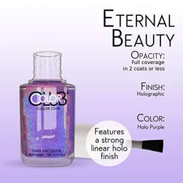 Vibrant Color Club Halo Hues Nail Lacquer for Stunning Nails