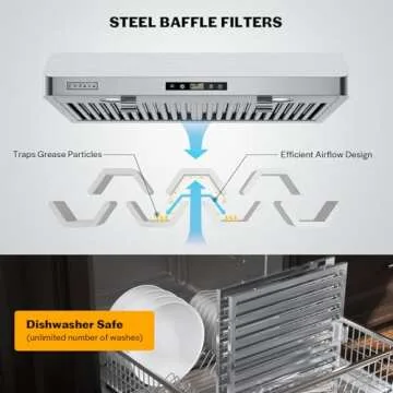 Empava 30-Inch Range Hood - Compact & Efficient Cooking
